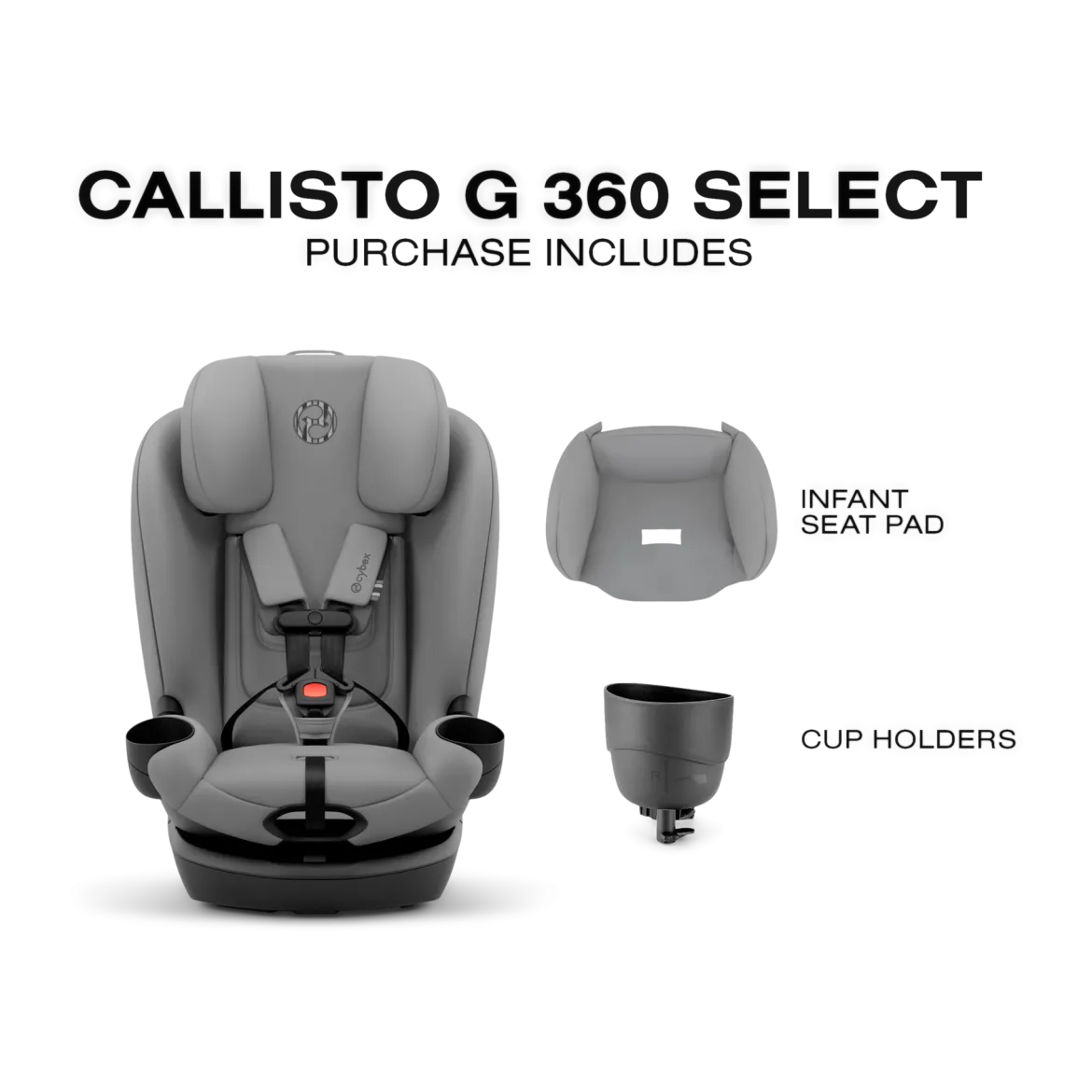 Callisto G 360 Select Rotating All-in-One Convertible Car Seat