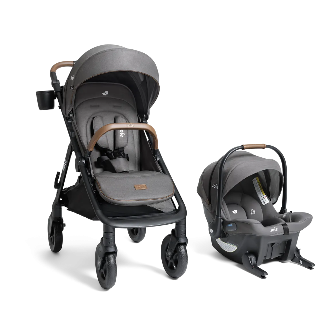 Caraway Whirl And Mint Latch Travel System