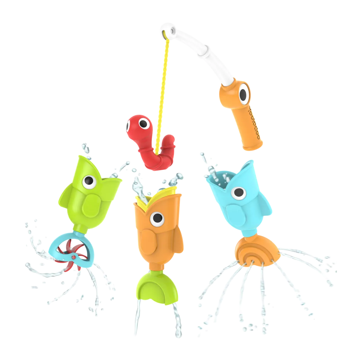 Catch 'N' Sprinkle Fishing Set Bath Toy