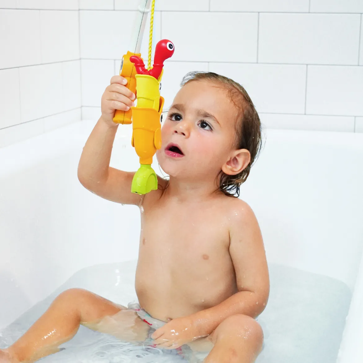 Catch 'N' Sprinkle Fishing Set Bath Toy
