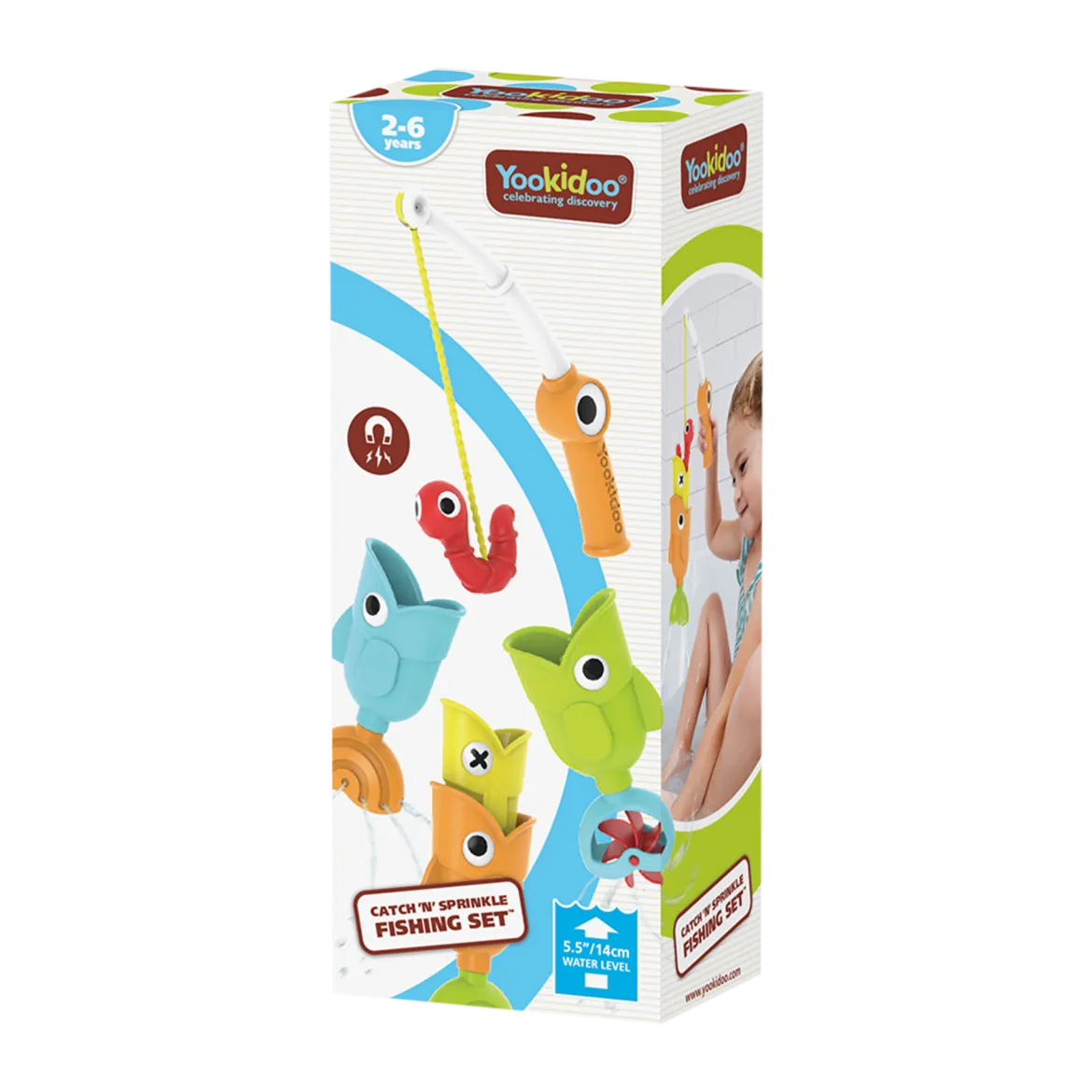 Catch 'N' Sprinkle Fishing Set Bath Toy