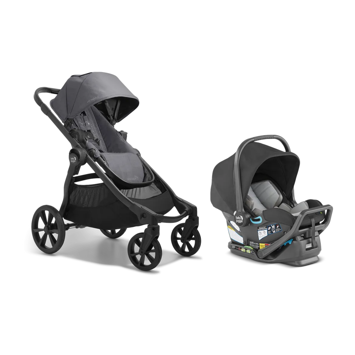City Select 2 Single-to-Double Modular Travel System