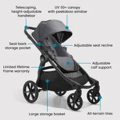City Select 2 Single-to-Double Modular Travel System