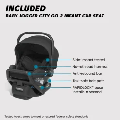 City Select 2 Travel System, Eco Collection, Infant Essentials Bundle