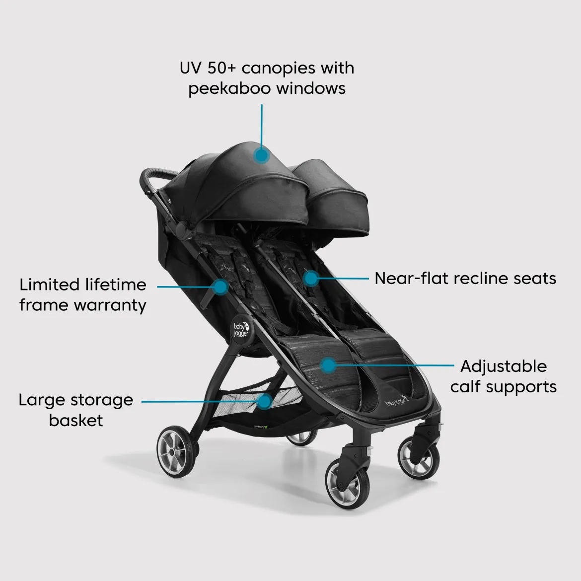 City Tour 2 Double Stroller