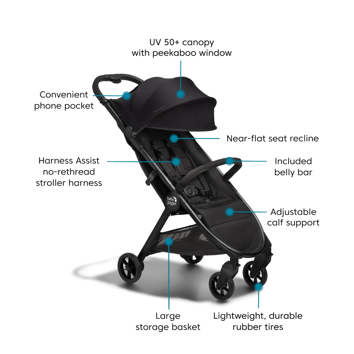 City Tour 2 Stroller, Eco Collection