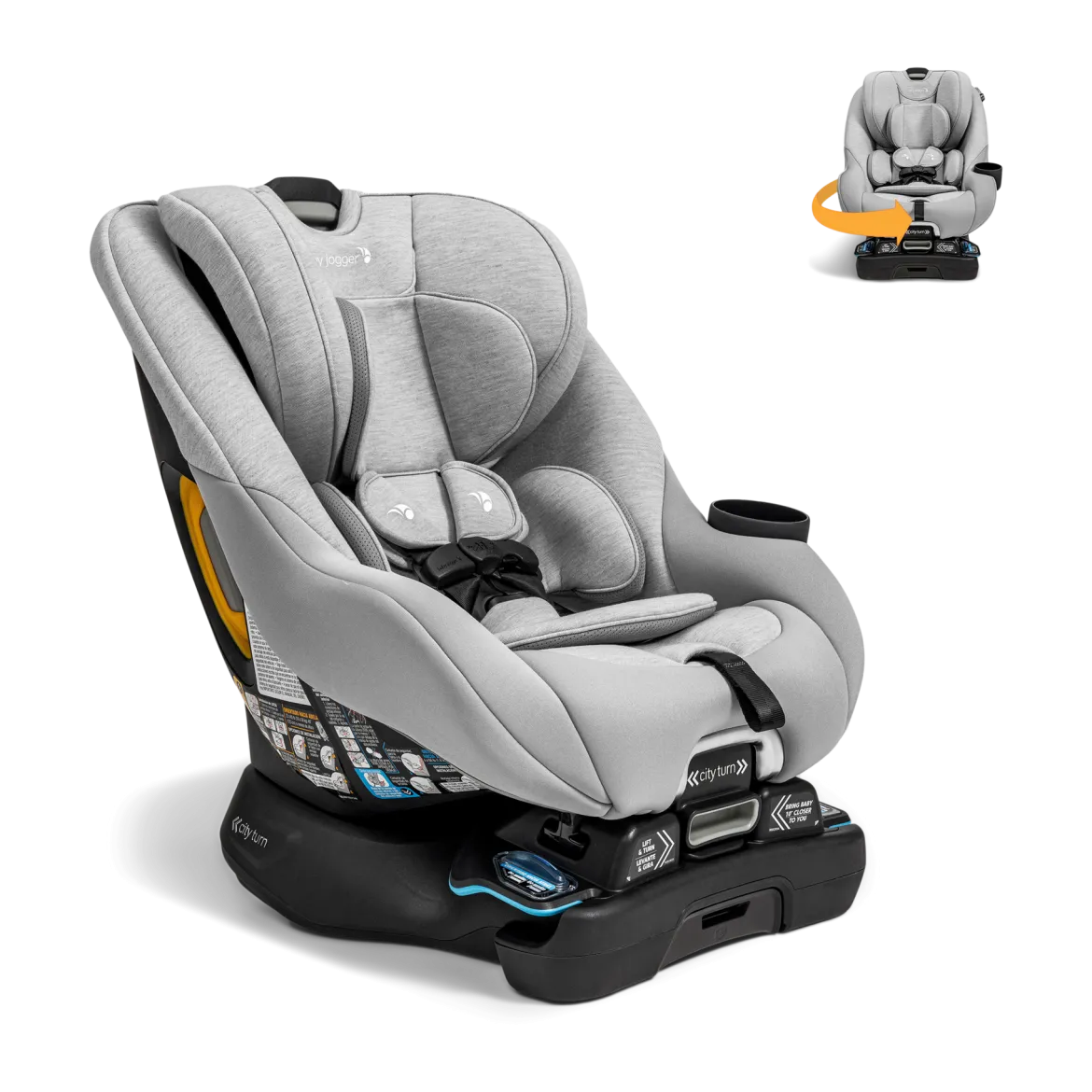 City Turn Rotating Convertible Car Seat