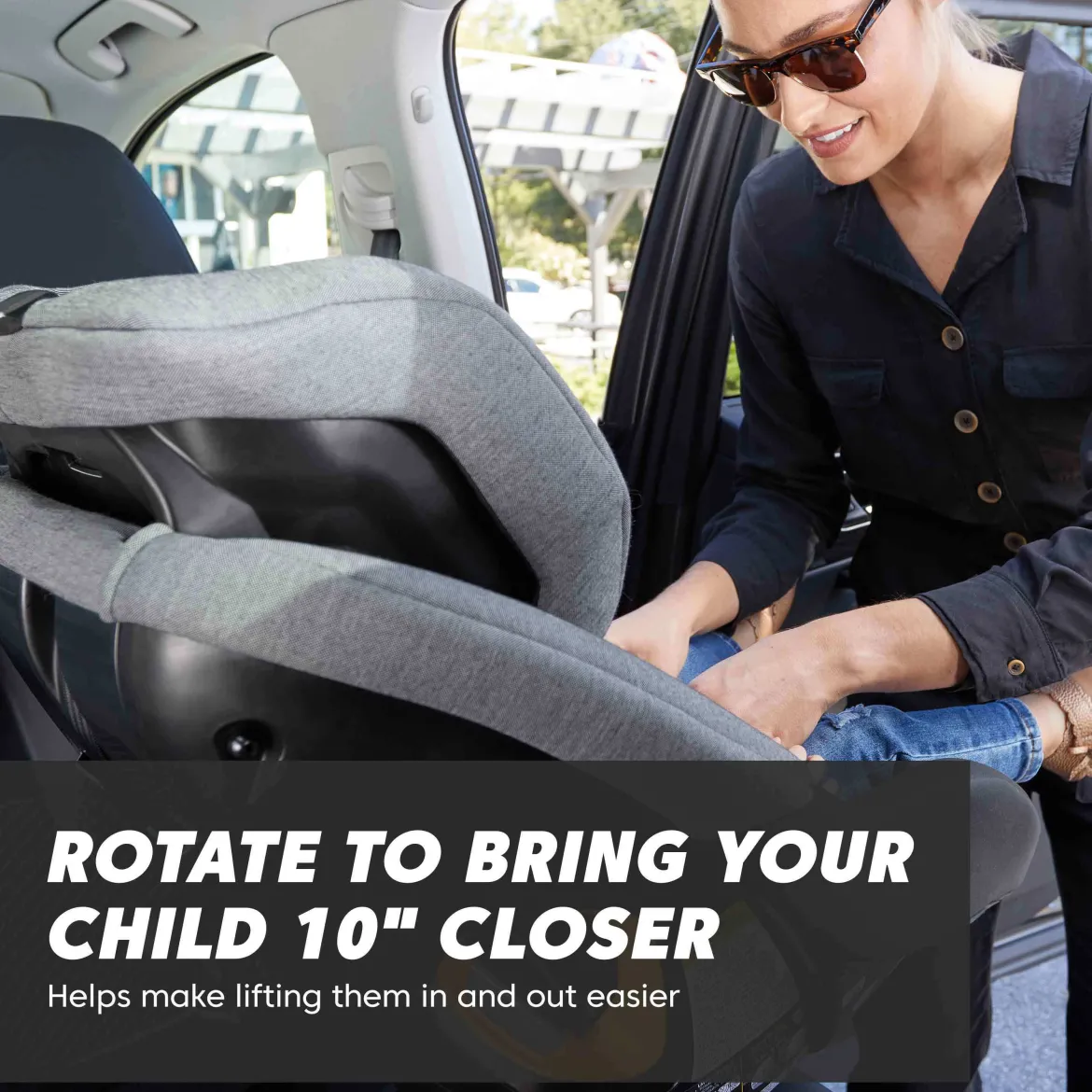 City Turn Rotating Convertible Car Seat
