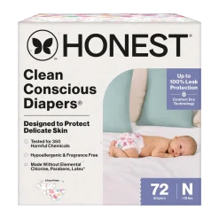 Clean Conscious Disposable Diapers Newborn-Size 2