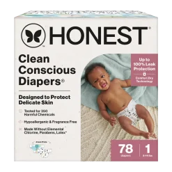 Clean Conscious Disposable Diapers Newborn-Size 2