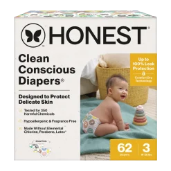 Clean Conscious Disposable Diapers Size 3-5