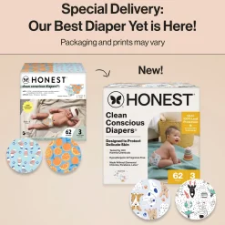Clean Conscious Disposable Diapers Size 3-5