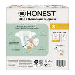 Clean Conscious Disposable Diapers Size 3-5
