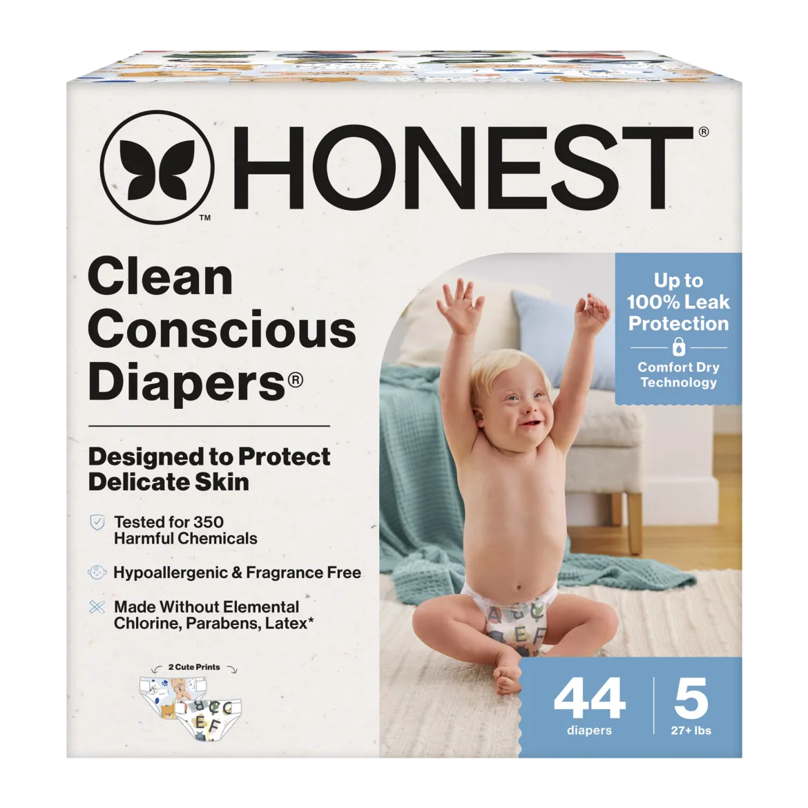 Clean Conscious Disposable Diapers Size 3-5
