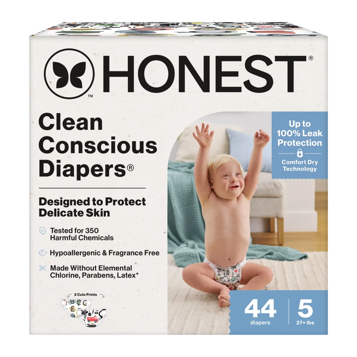 Clean Conscious Disposable Diapers Size 3-5