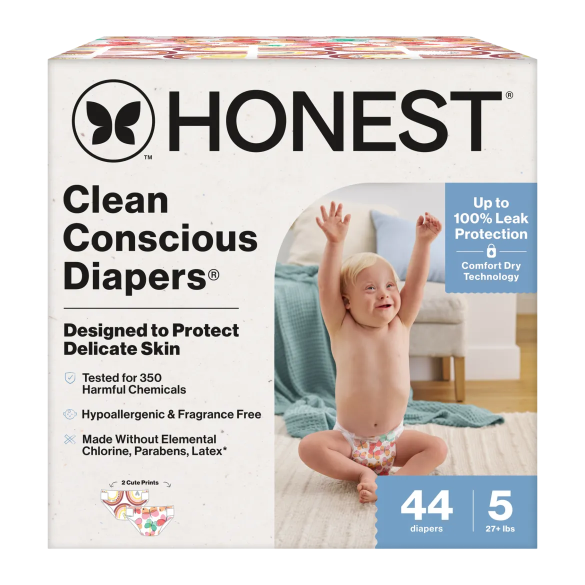 Clean Conscious Disposable Diapers Size 3-5