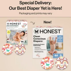 Clean Conscious Disposable Diapers Size 3-5