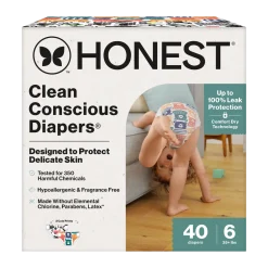 Clean Conscious Disposable Diapers Size 6-7