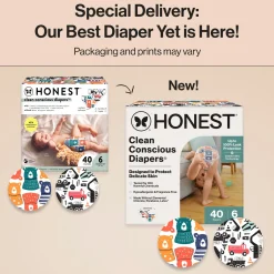 Clean Conscious Disposable Diapers Size 6-7