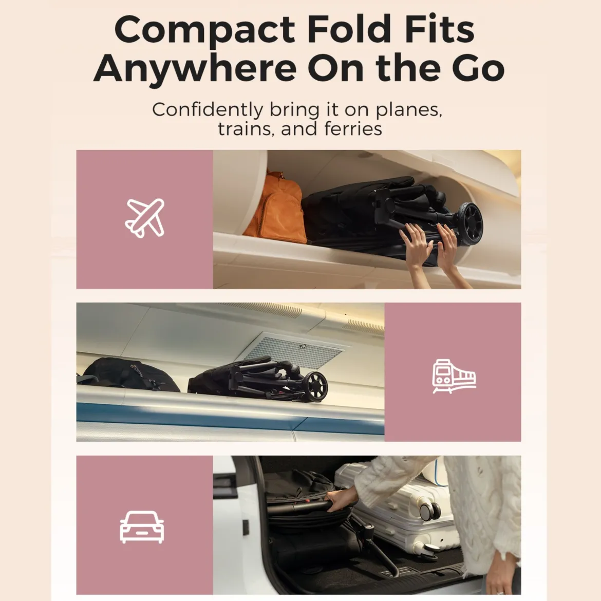 ClickGo Lightweight Stroller