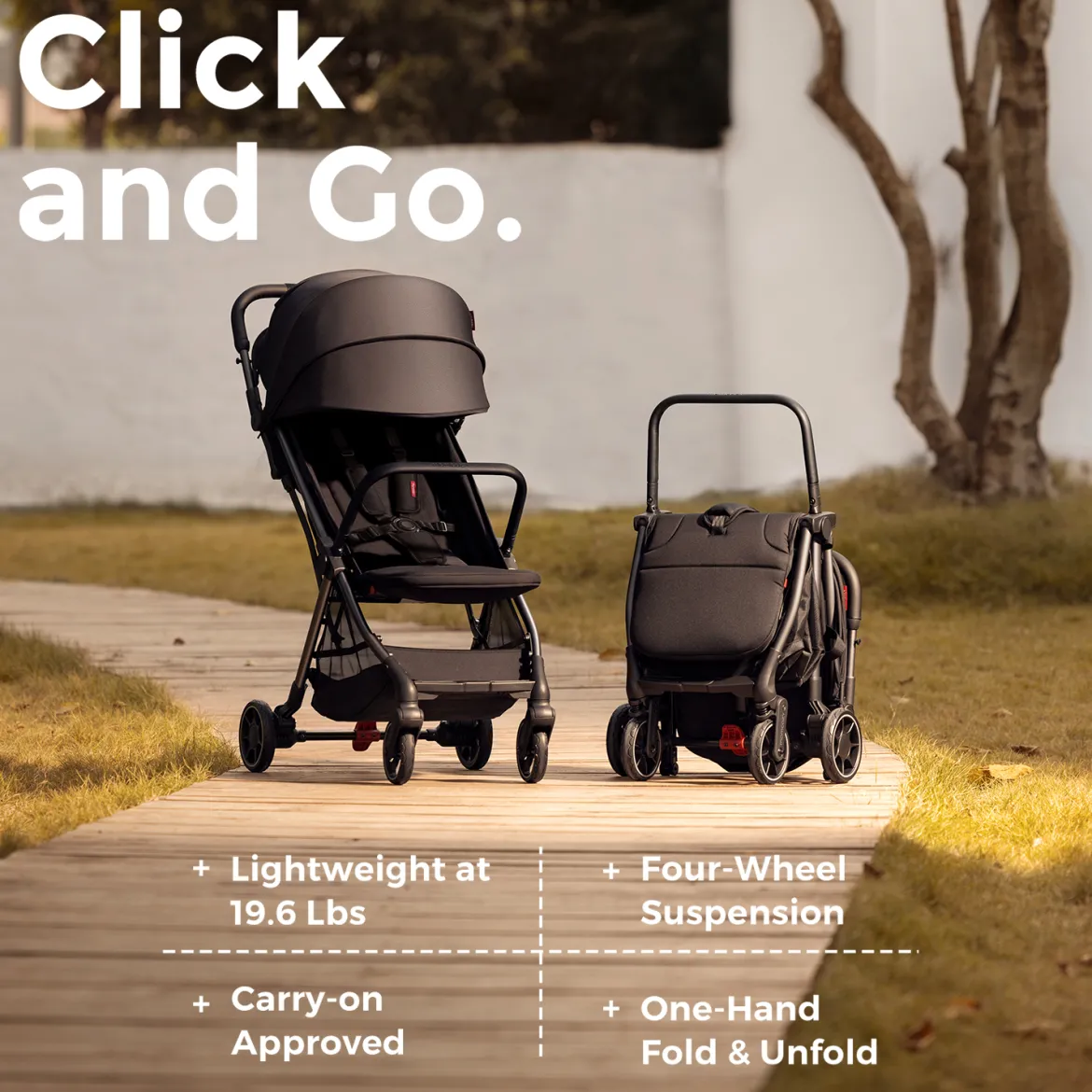 ClickGo Lightweight Stroller