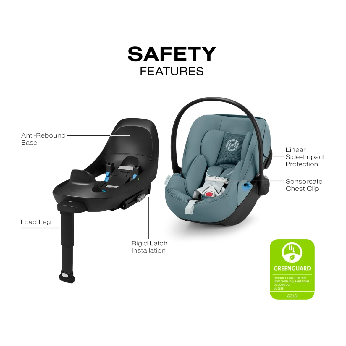 Cloud G Pro Comfort Extend Infant Car Seat
