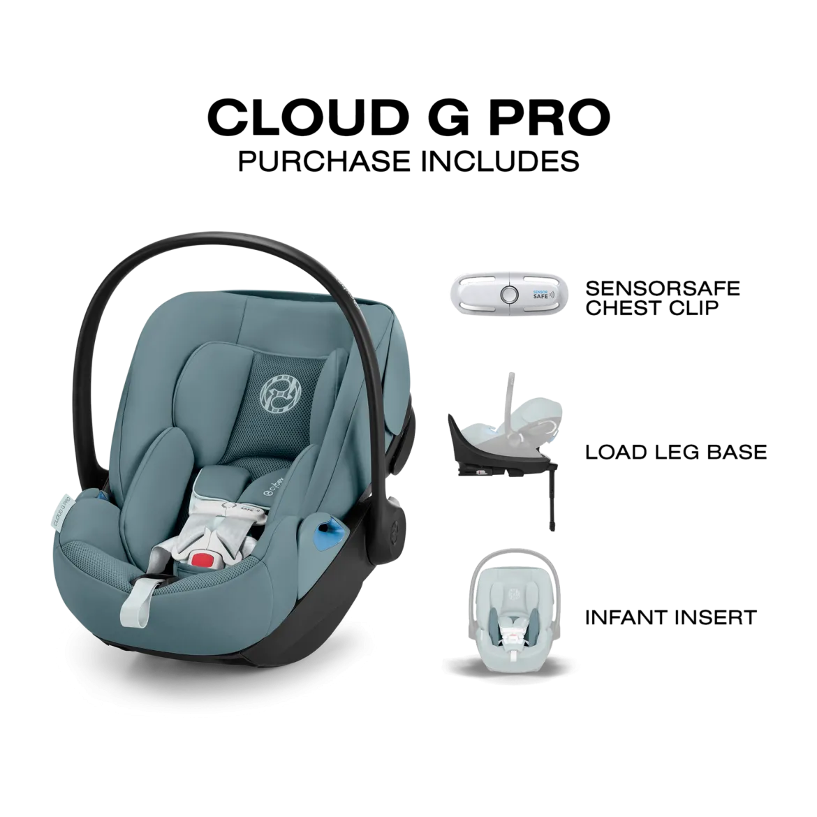 Cloud G Pro Comfort Extend Infant Car Seat