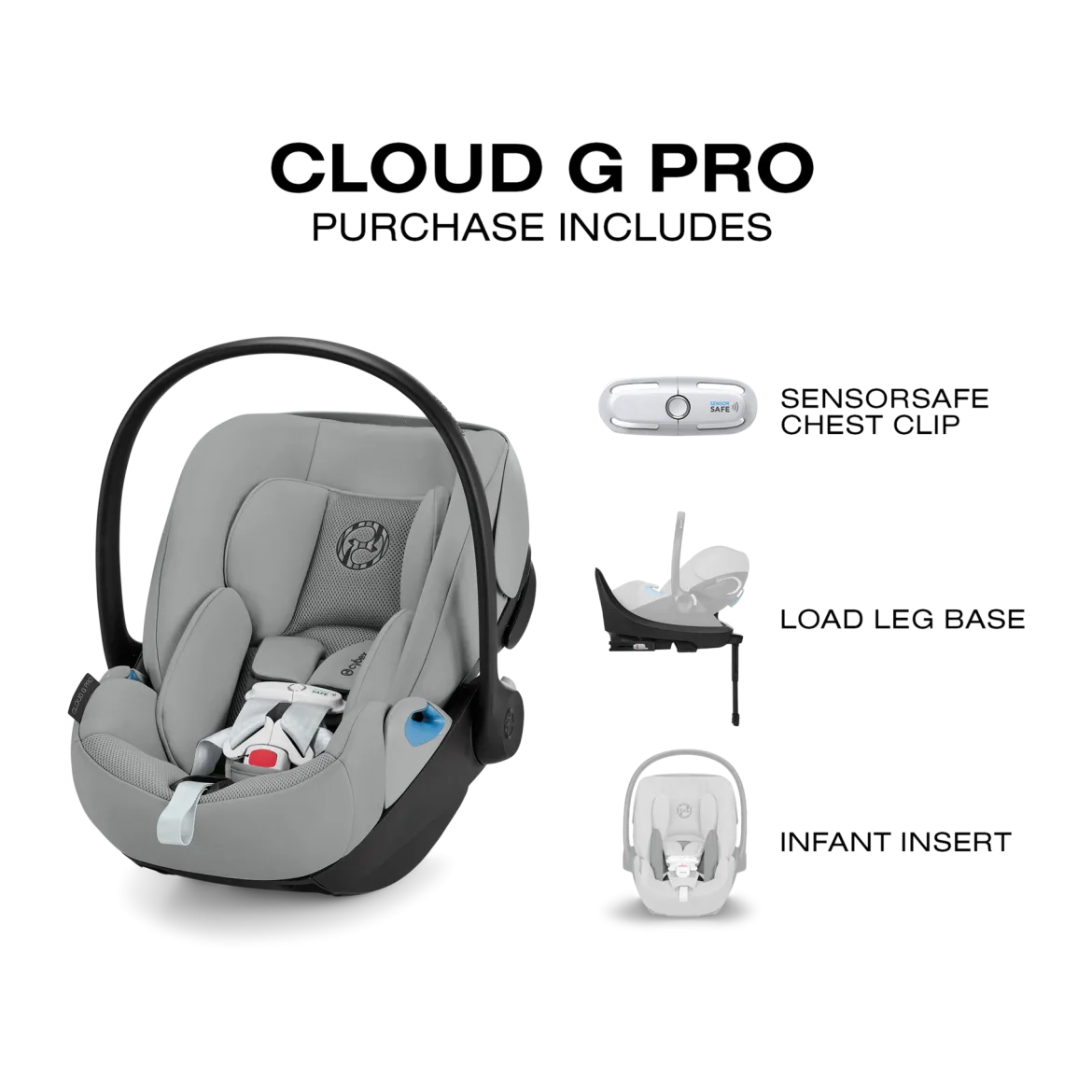 Cloud G Pro Comfort Extend Infant Car Seat