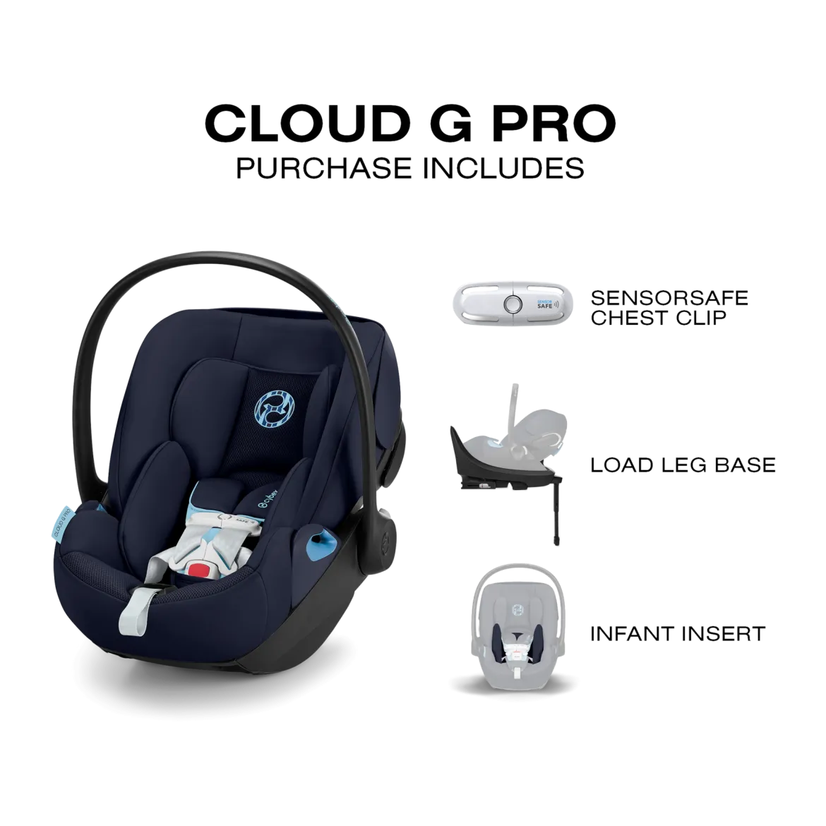 Cloud G Pro Comfort Extend Infant Car Seat