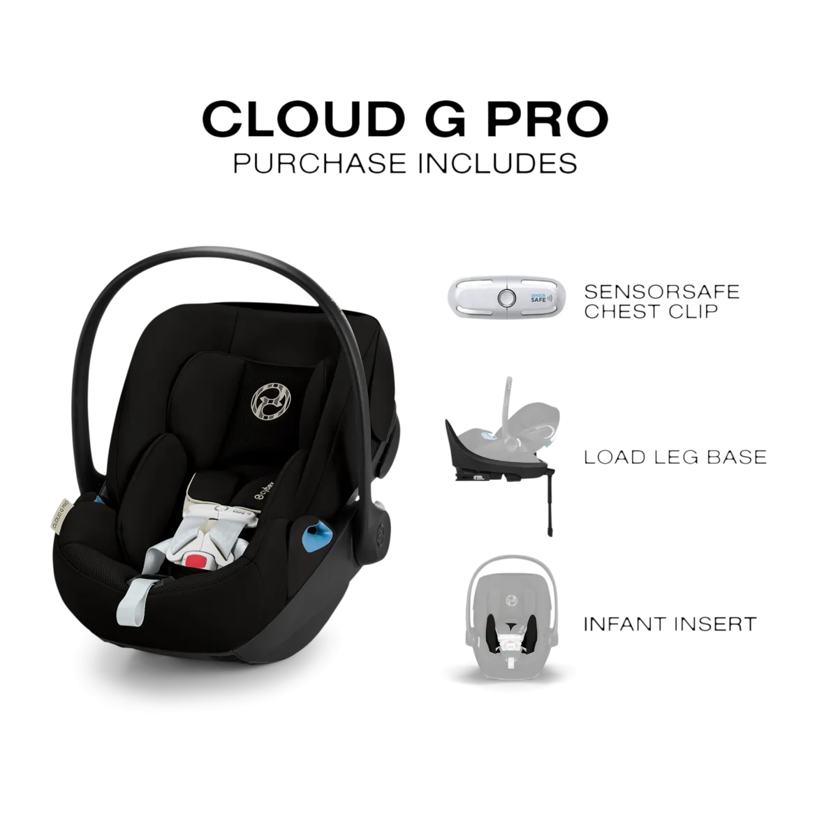 Cloud G Pro Comfort Extend Infant Car Seat