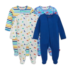 Cloudstretch Magnetic 4-Pack Footie