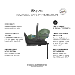 Cloud T Comfort Extend Infant Car Seat with SensorSafe