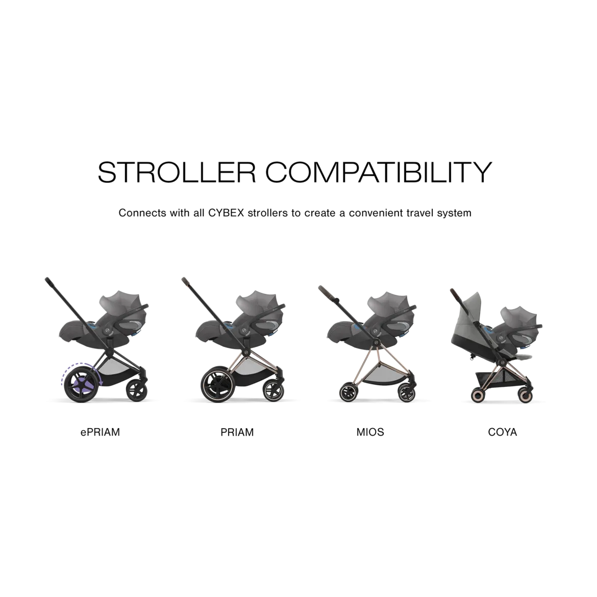 Cloud T Comfort Extend Infant Car Seat with SensorSafe