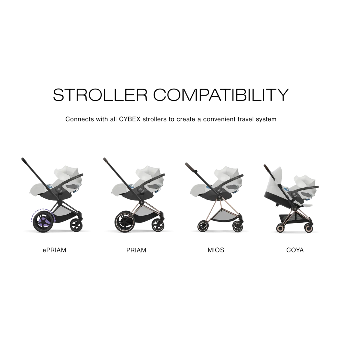 Cloud T Comfort Extend Infant Car Seat with SensorSafe