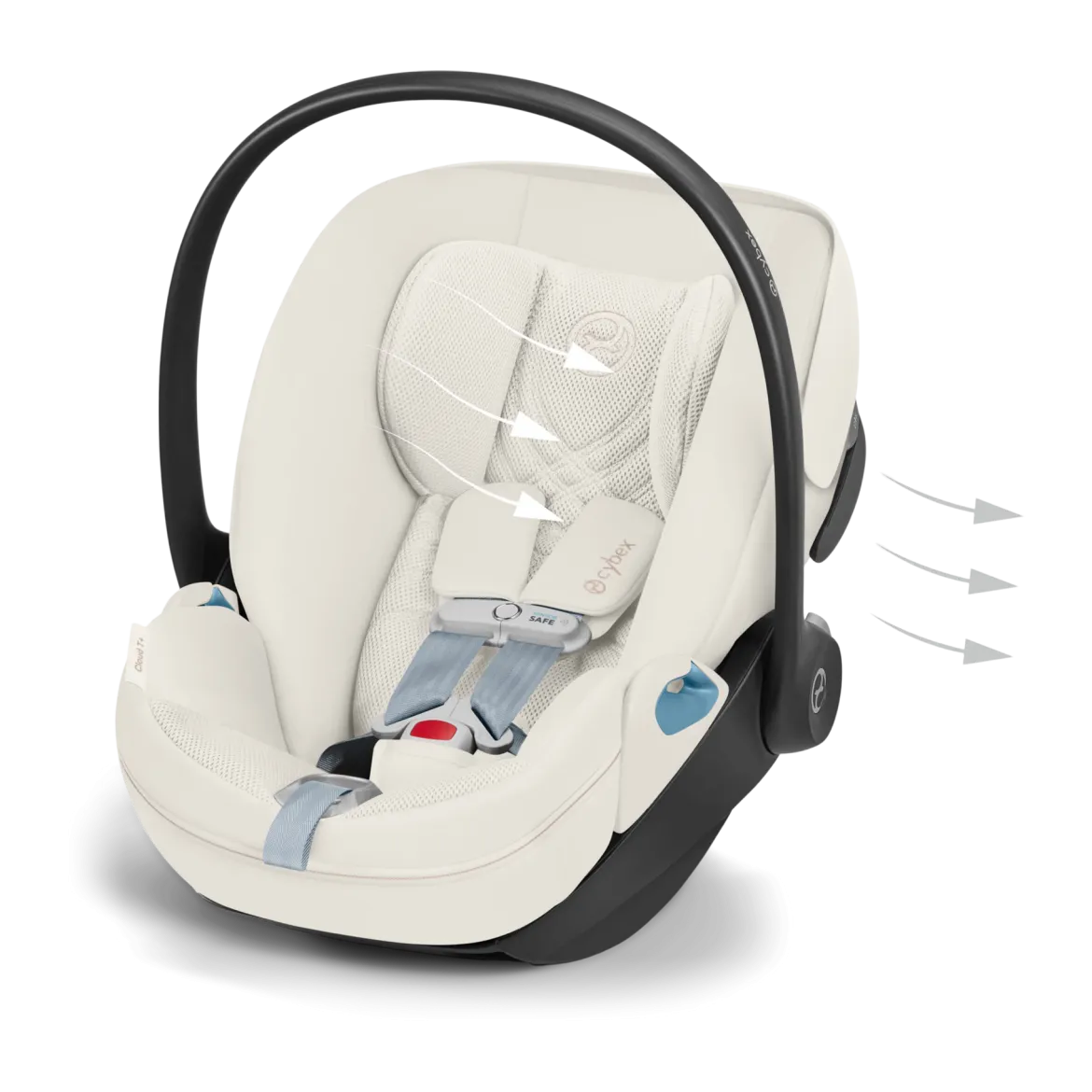 Cloud T Comfort Extend Infant Car Seat with SensorSafe