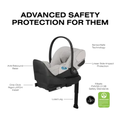Cloud T Comfort Extend Infant Car Seat with SensorSafe