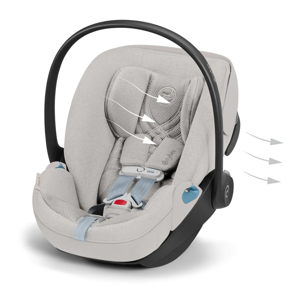Cloud T Comfort Extend Infant Car Seat with SensorSafe