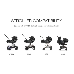 Cloud T Comfort Extend Infant Car Seat with SensorSafe