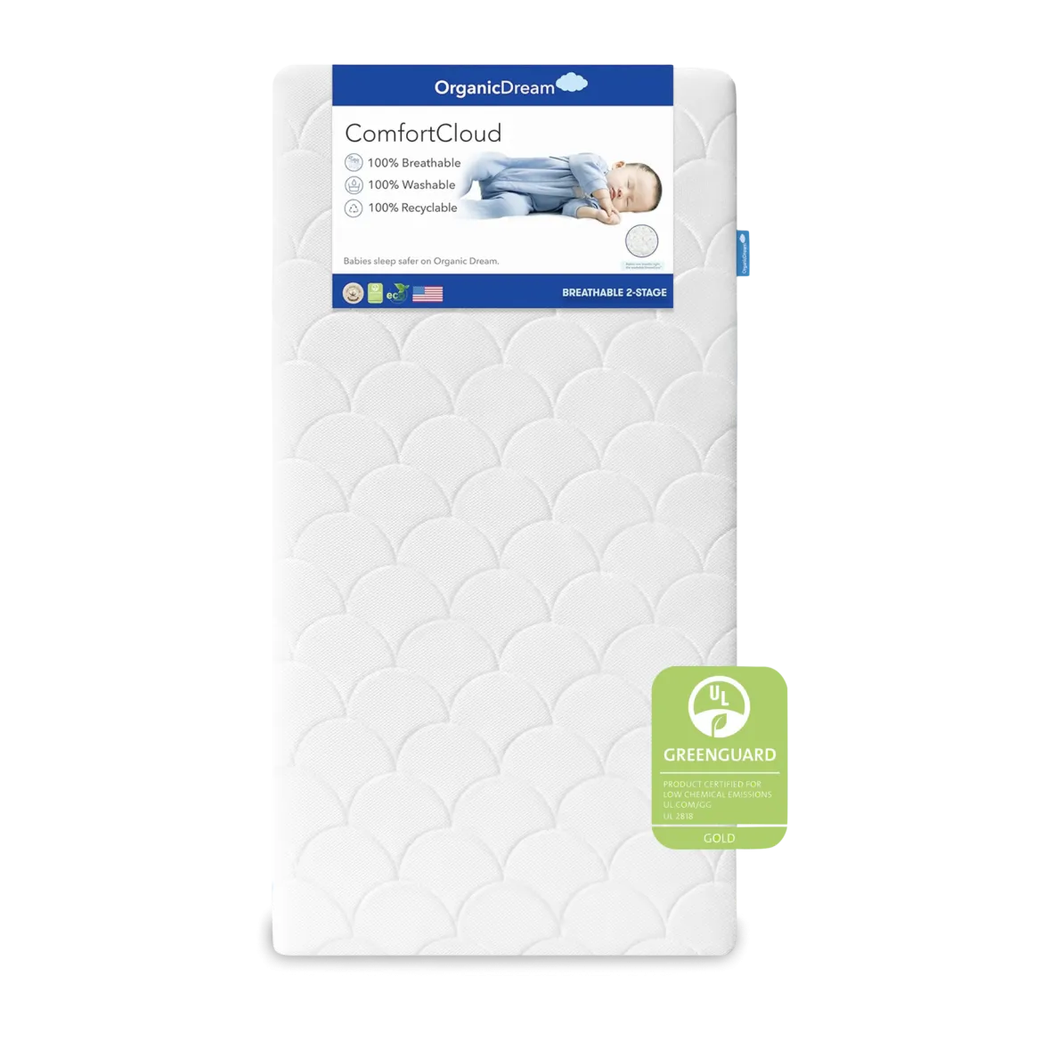 ComfortCloud 2-Stage Crib Mattress