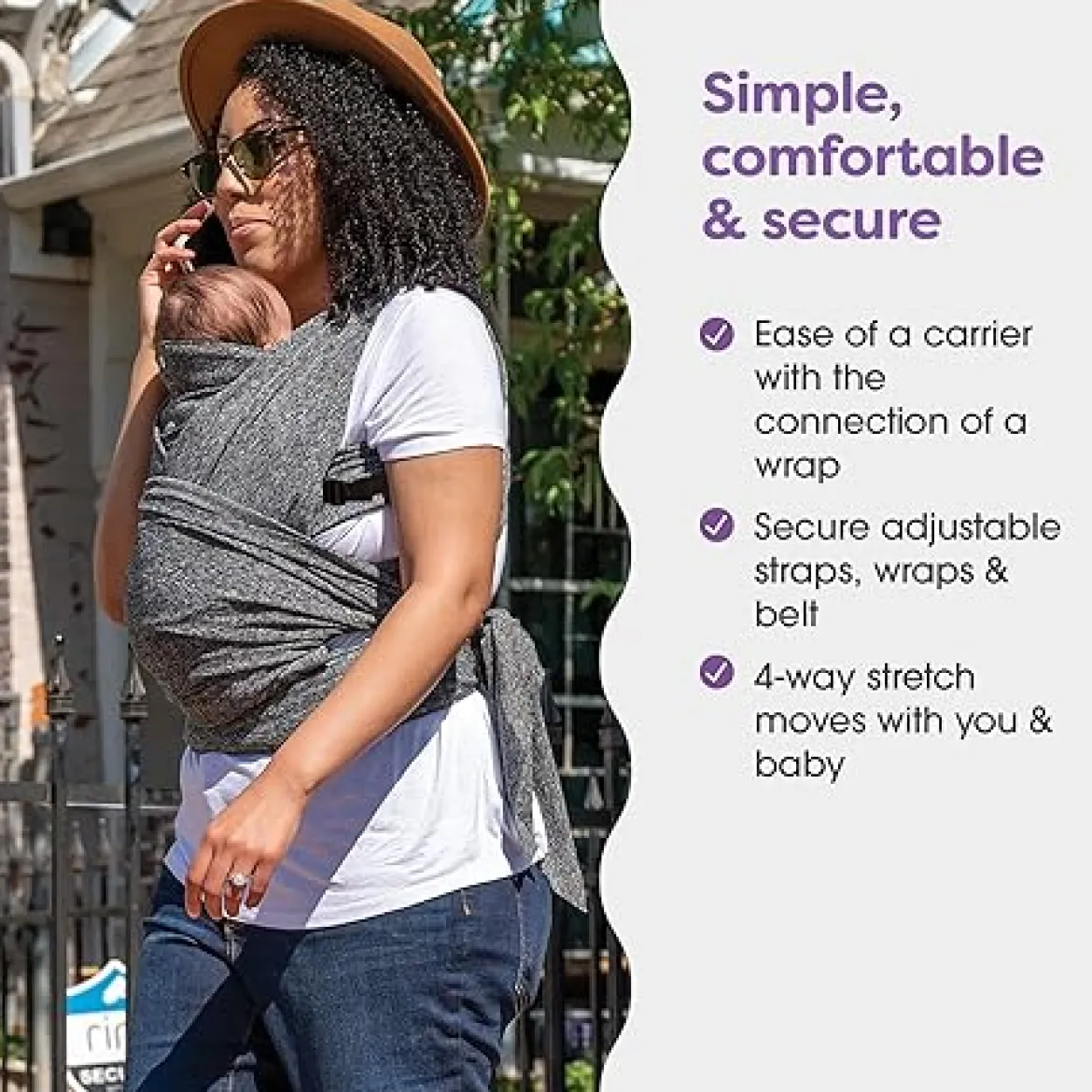 ComfyFit Adjust Hybrid Baby Carrier