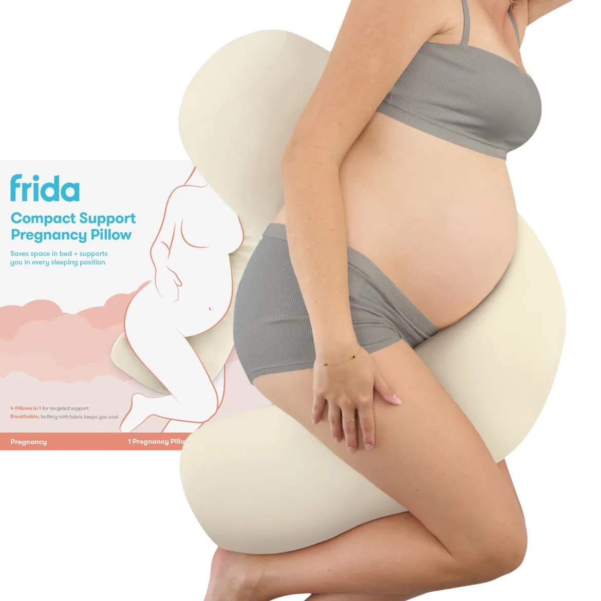 Compact Support Pregnancy Pillow