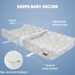 Contoured Changing Pad with Cover