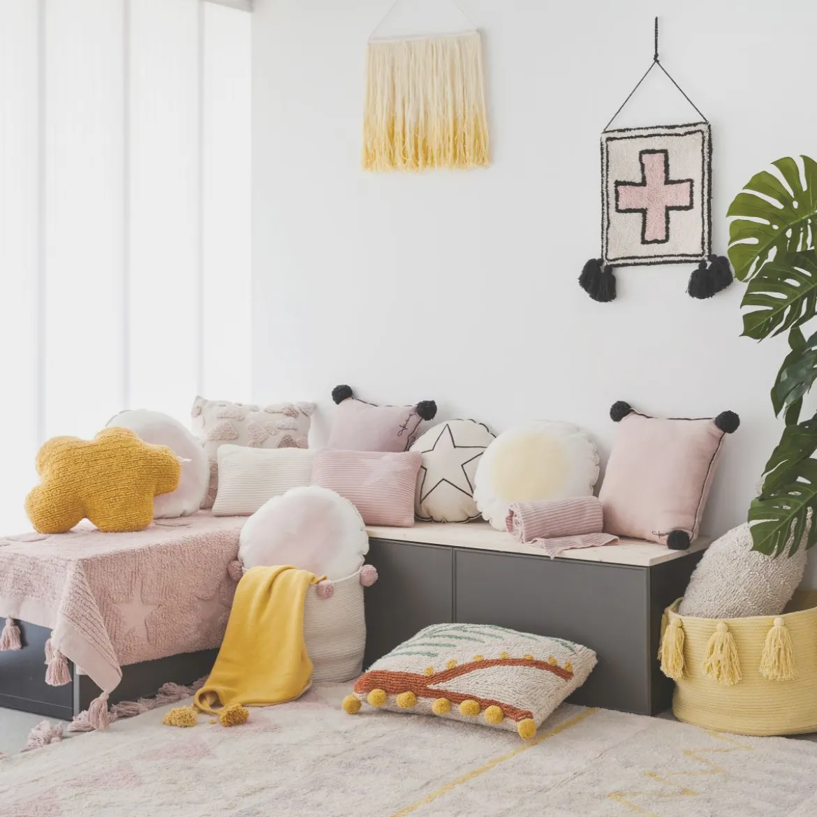 Cotton Bubbly Basket