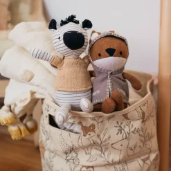 Cotton Canvas Storage Bin
