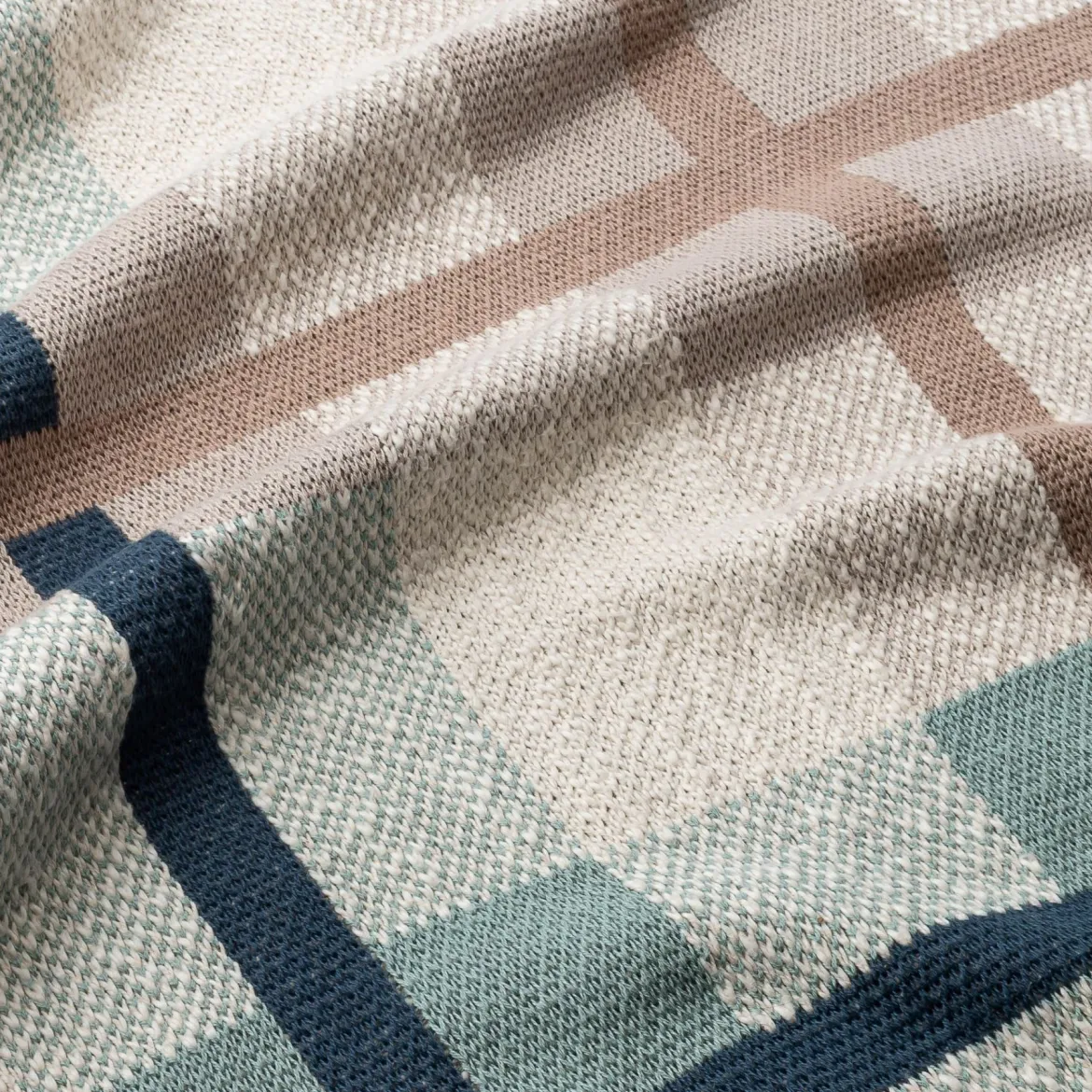 Cotton Knitted Baby Blanket