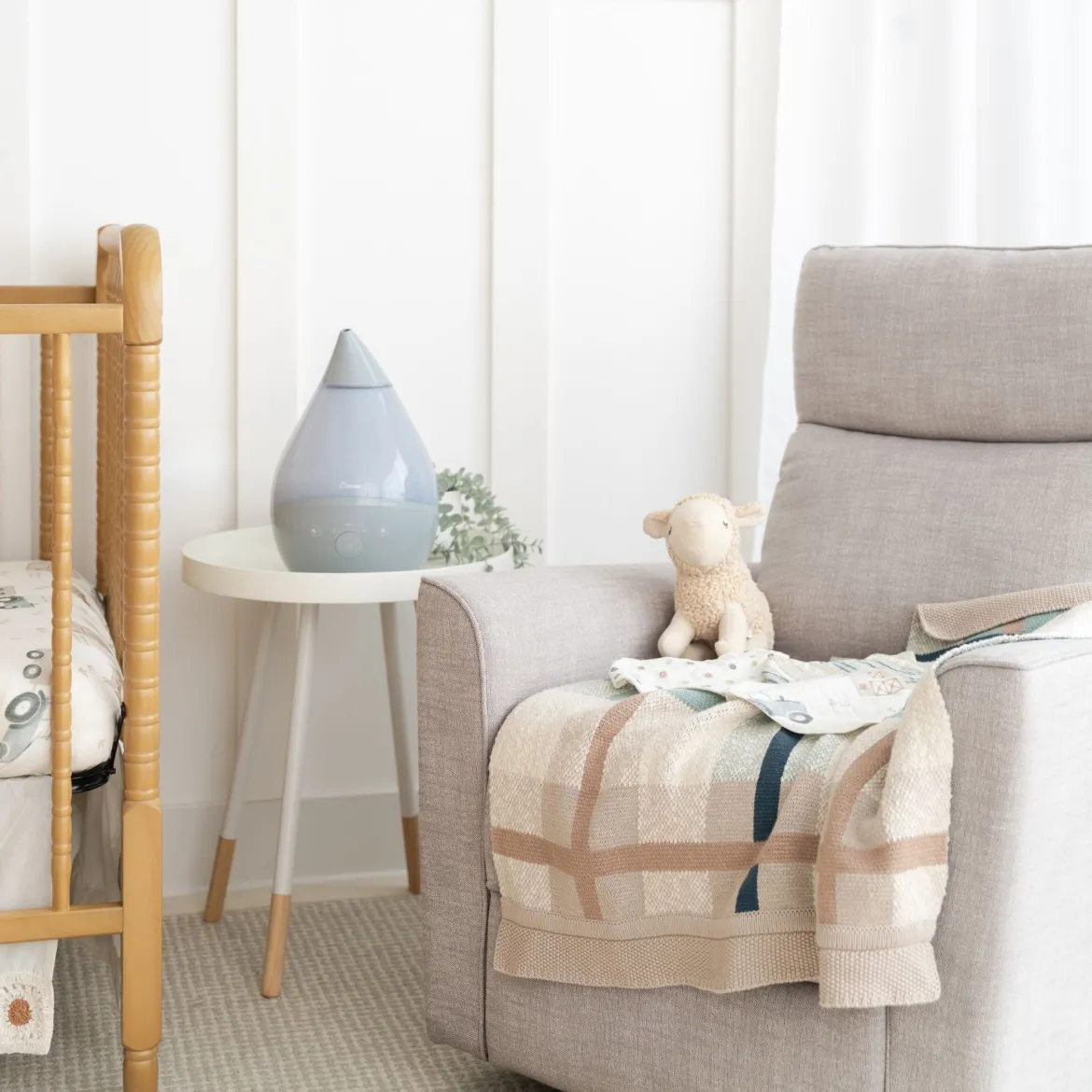 Cotton Knitted Baby Blanket