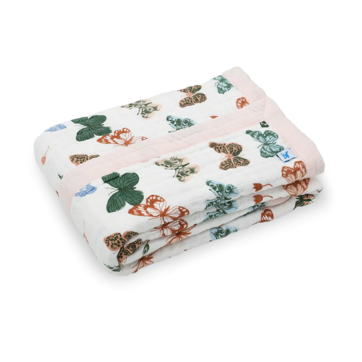 Cotton Muslin Baby Receiving Quilt