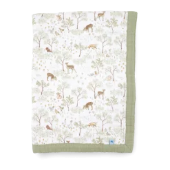 Cotton Muslin Baby Receiving Quilt