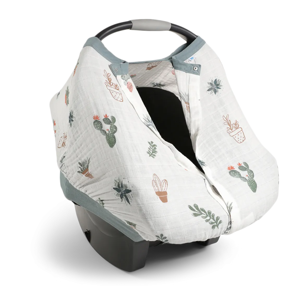 Cotton Muslin Car Seat Canopy