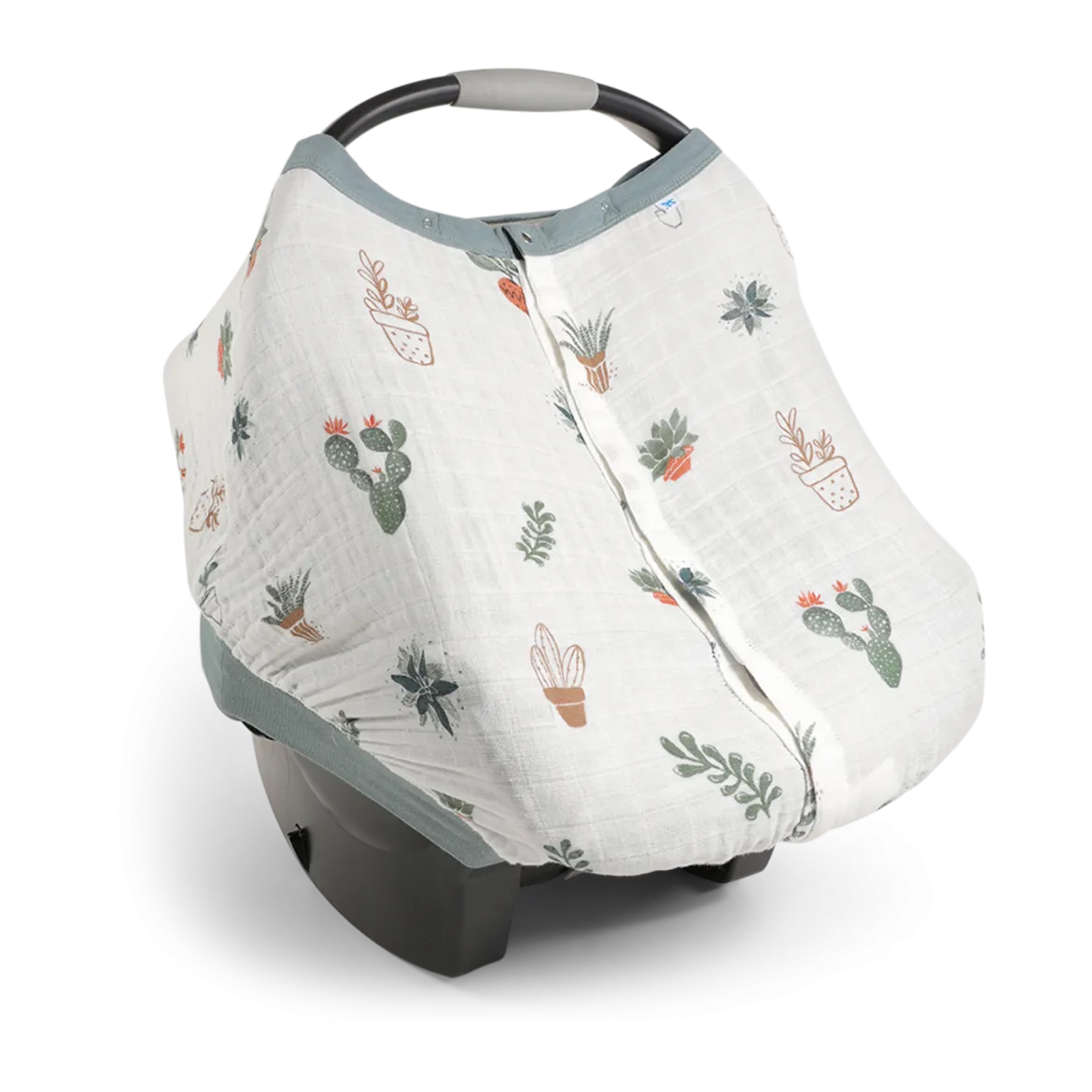 Cotton Muslin Car Seat Canopy